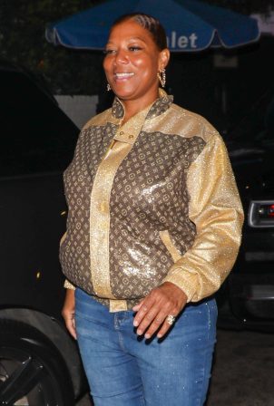 Queen Latifah - Seen attending the Dwyane Wade's Hall of Fame Party in Hollywood