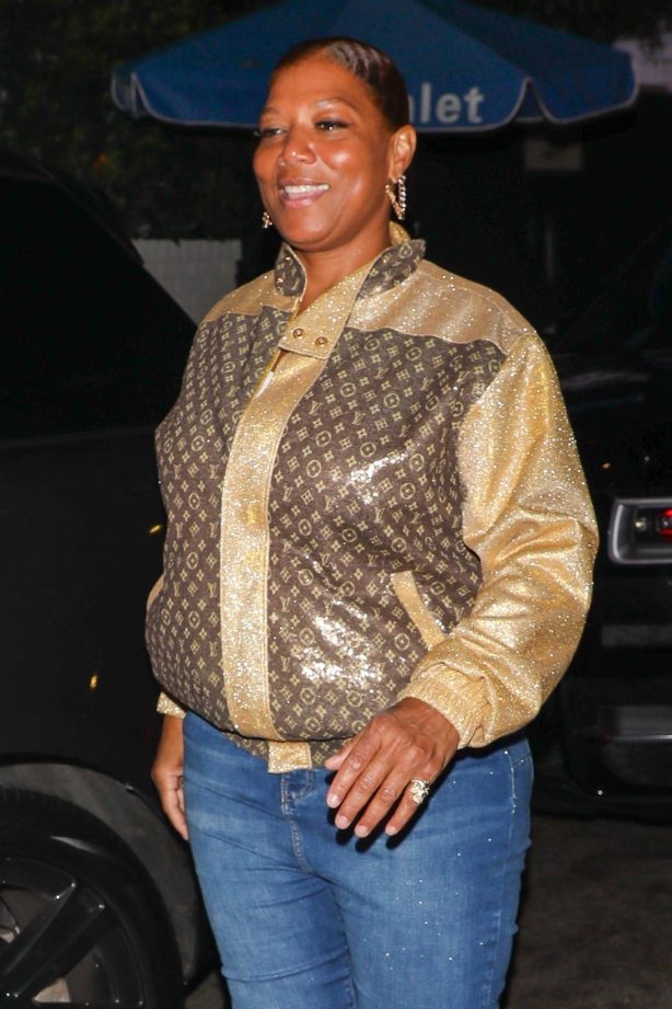Queen Latifah - Seen attending the Dwyane Wade's Hall of Fame Party in Hollywood