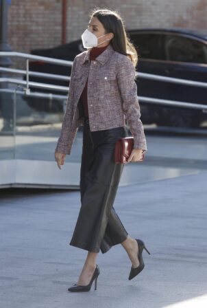 Queen Letizia of Spain - Meeting with Women scientists at Natural Science Museum in Madrid