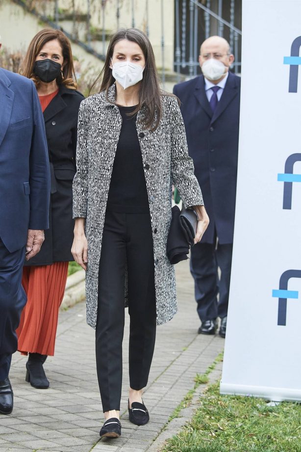 Queen Letizia of Spain - Working meeting of the Foundation for Help Against Drug Addiction