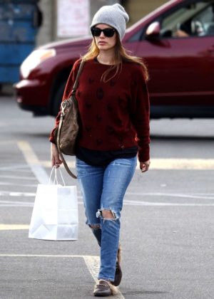 Rachel Bilson in Jeans - Shopping in Studio City