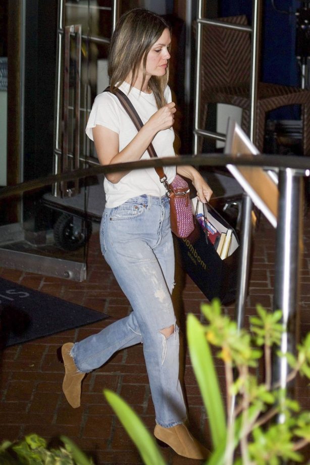 Rachel Bilson - Leaving Bar 1200 late at night in Los Angeles