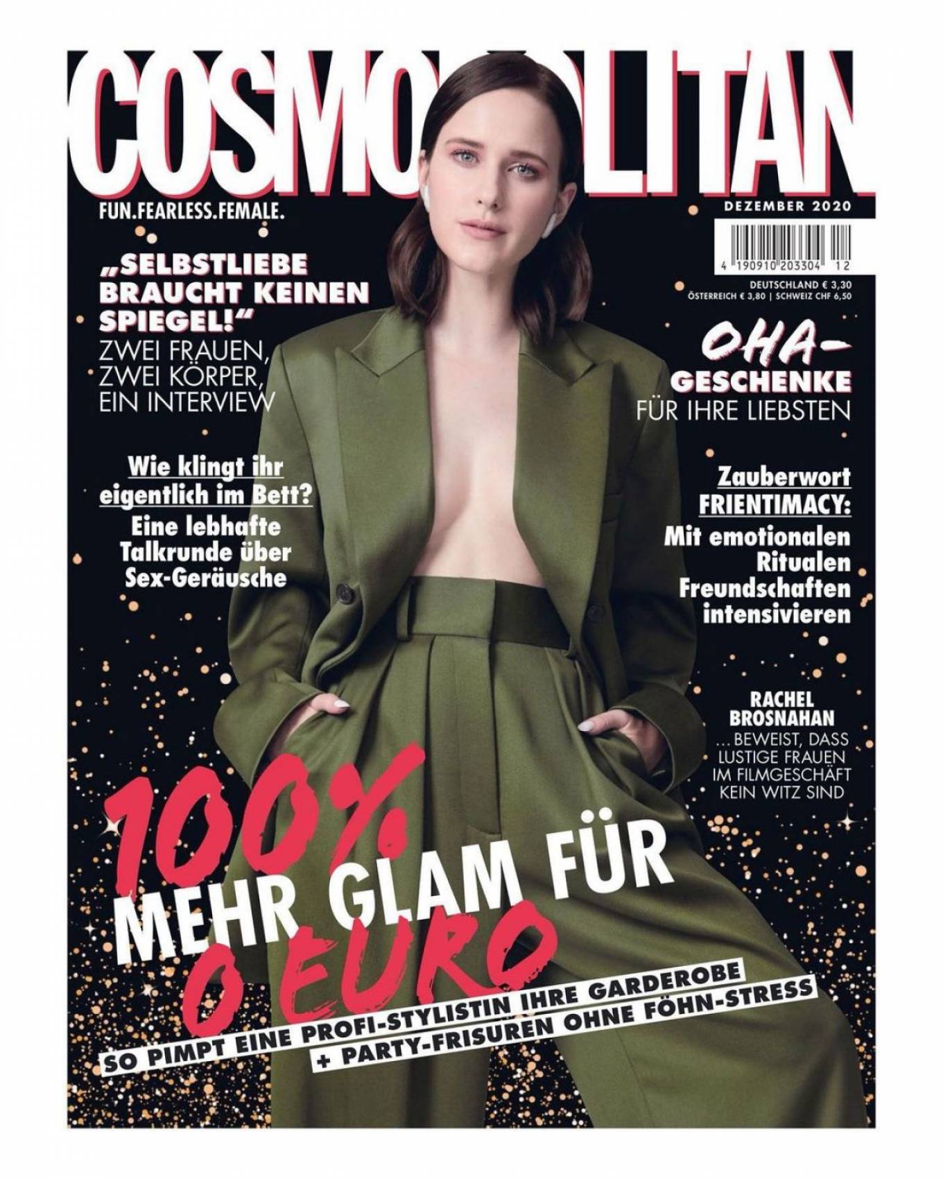 Rachel Brosnahan – Cosmopolitan Magazine Germany (December 2020)