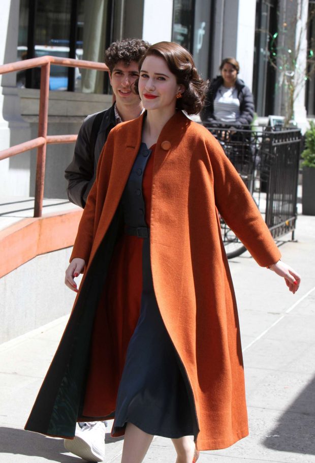 Rachel Brosnahan - Out in New York City