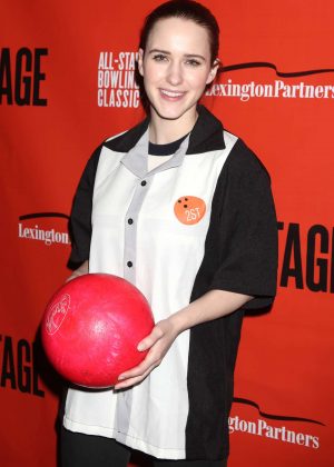 Rachel Brosnahan -  Second Stage Theatre Hosts its 31st Annual All-Star Bowling Classic in NY