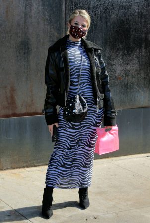 Rachel Hope - Outside Rebecca Minkoff during New York Fashion Week 2021