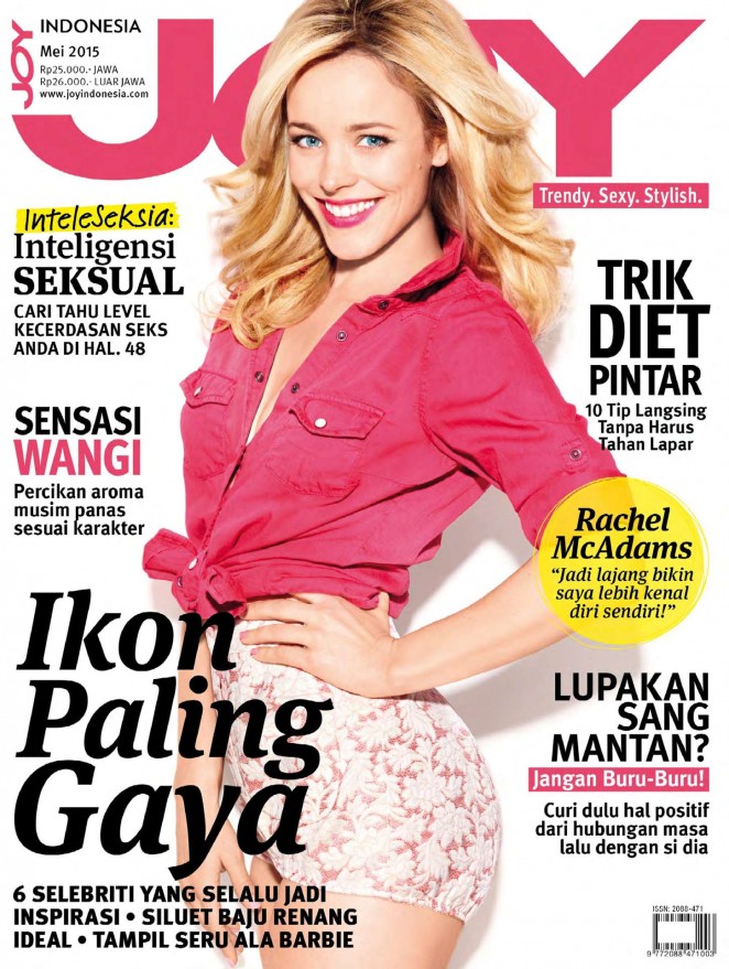 Rachel McAdams - Joy Indonesia Magazine (May 2015)