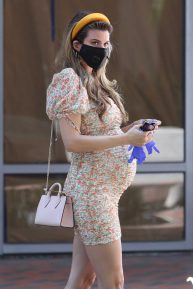 Rachel McCord in Mini Dress - Out in Santa Monica
