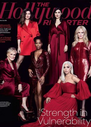 Rachel Nicole Glenn Kathryn Regina and Lady Gaga - The Hollywood Reporter (November 2018)