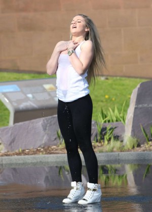 Rachel Rhodes in Tights Out in Liverpool
