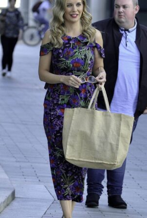 Rachel Riley - Spotted while leaving Countdown Filming in Salford