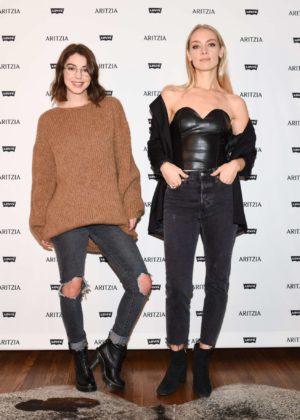 Rachel Skarsten and Adelaide Kane - Levi's by Aritzia Collection Launch in Los Angeles