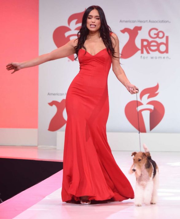 Rachel Smith - The American Red Heart Association's Go Red For Women Red Dress Collection in NY