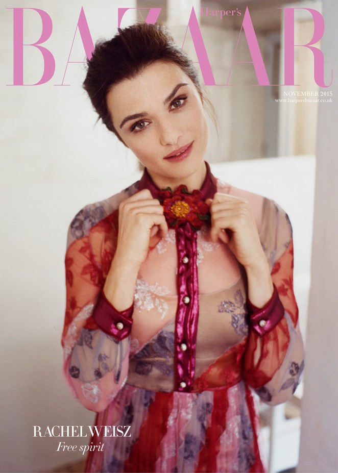 Rachel Weisz - Harper's Bazaar UK Magazine (November 2015