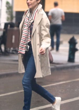 Rachel Weisz in Jeans out in New York City