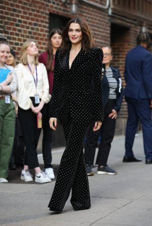 Rachel Weisz - Pictured outside 'The Late Show with Stephen Colbert' in New York