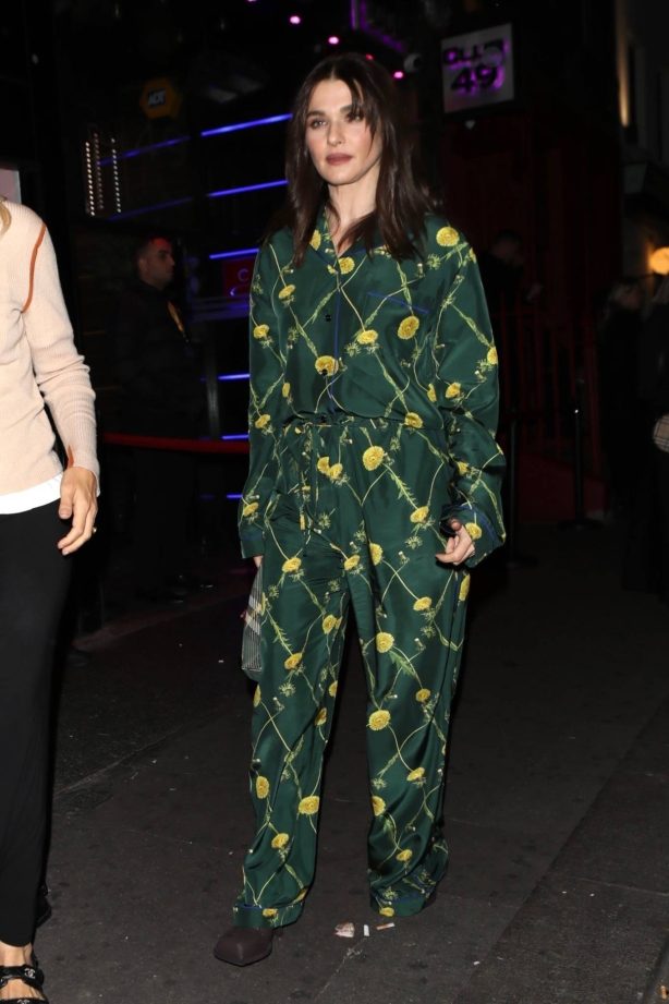 Rachel Weisz - Seen at Burberry after party during London Fashion Week 2023
