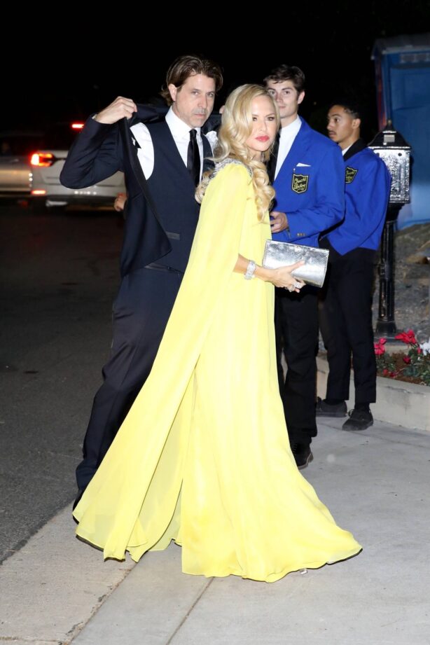 Rachel Zoe - Is seen exiting Paris Hilton's Wedding in Beverly Hills