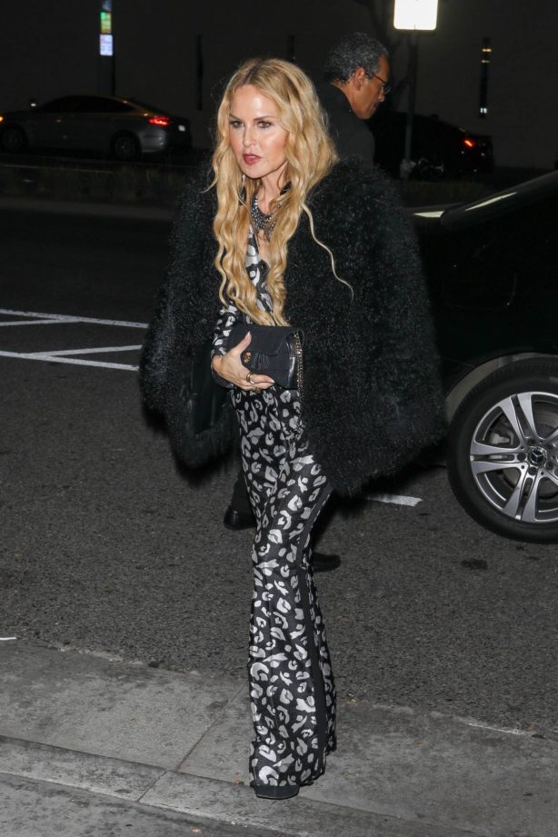 Rachel Zoe - Steps out to attend Natalia Bryant’s 21st birthday party at Ysabel in West Hollywood