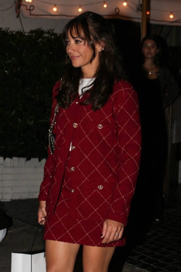Rashida Jones - Seen after Chanel Party at the Chateau Marmont in West Hollywood