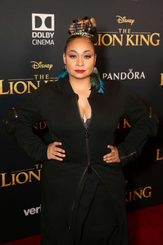 Raven Symone - 'The Lion King' Premiere in Hollywood