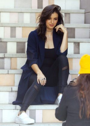 Rebecca Black Out on Melrose in West Hollywood