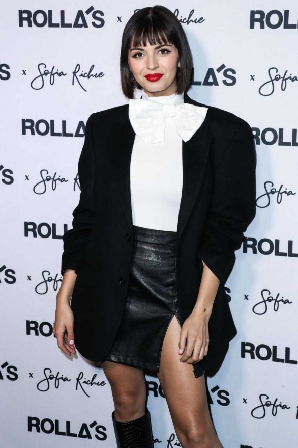 Rebecca Black - Posing at the Rolla’s x Sofia Richie Collection Launch Event in LA