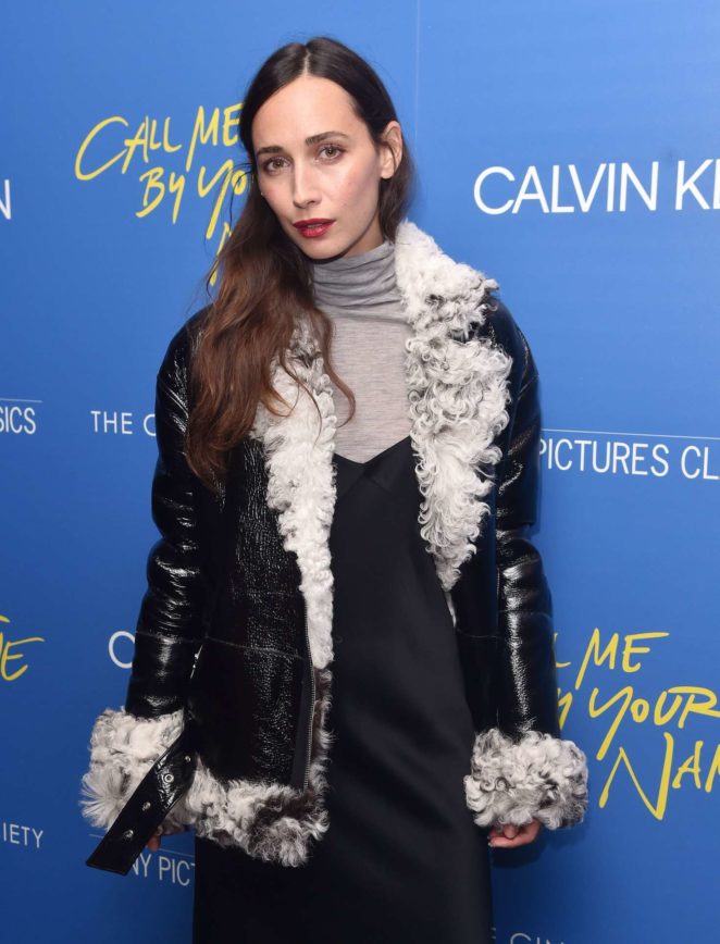 Rebecca Dayan - 'Call Me By Your Name' Screening in New York