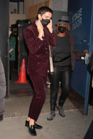 Rebecca Hall - Seen after an appearance on Good Morning America in New York