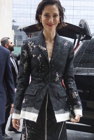 Rebecca Hall - Seen during her stroll through midtown New York