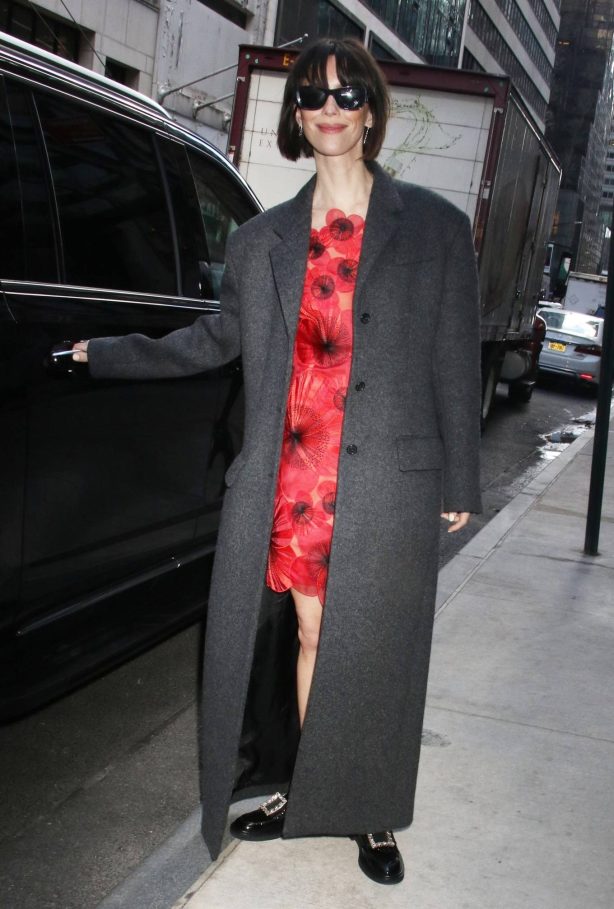 Rebecca Hall - Seen out in New York City