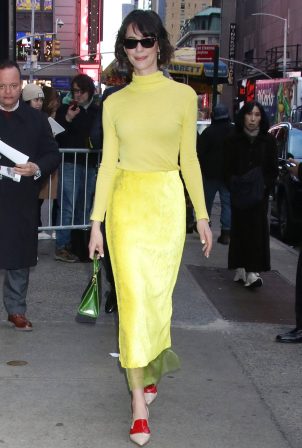 Rebecca Hall - Spotted at Good Morning America in New York