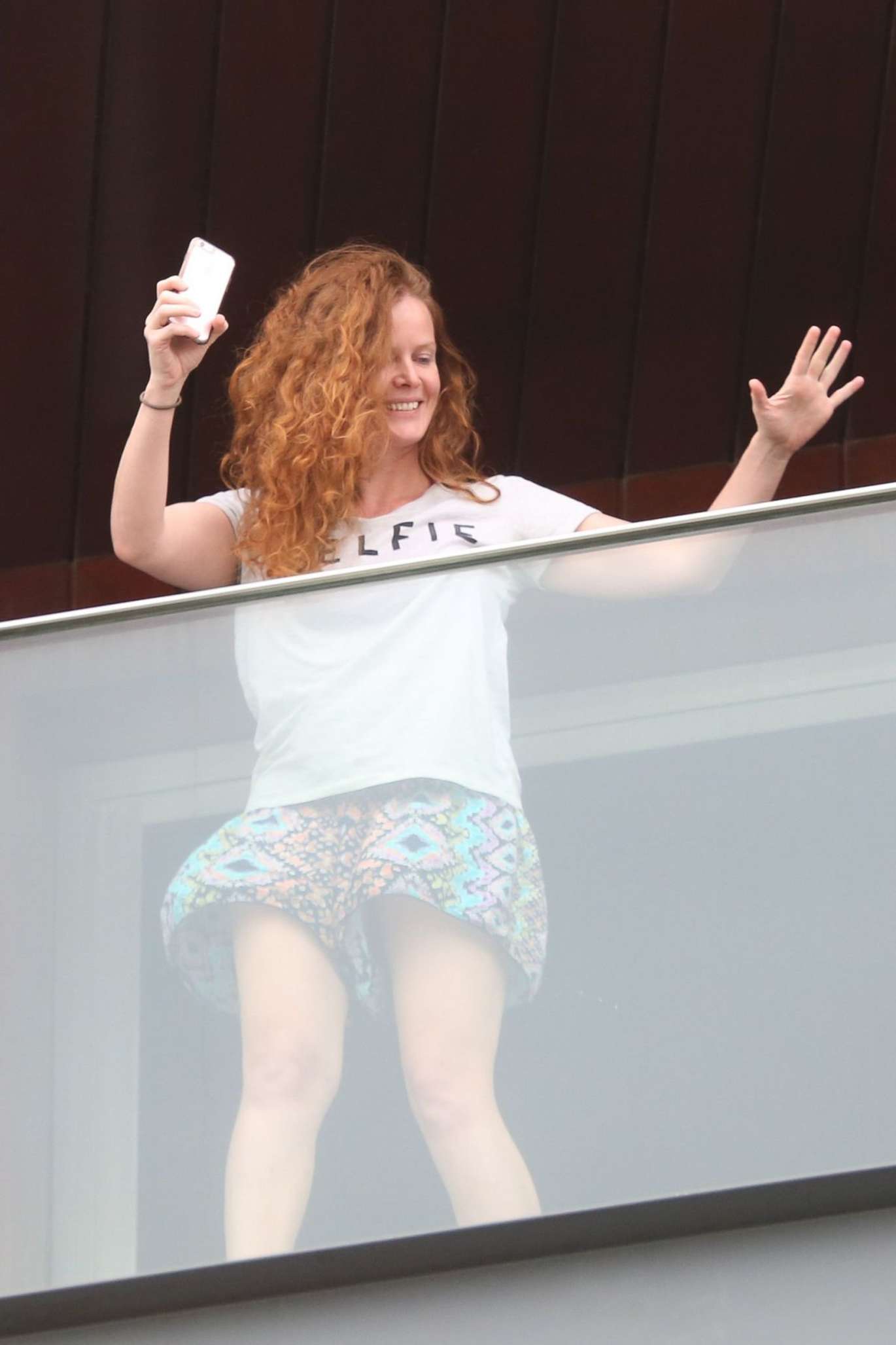 CIARA in Swimsuit at Balcony of Her Hotel in Rio De 