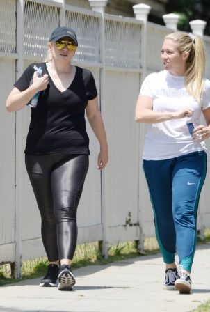 Rebel Wilson - Is spotted with Meredith Richardson in West Hollywood