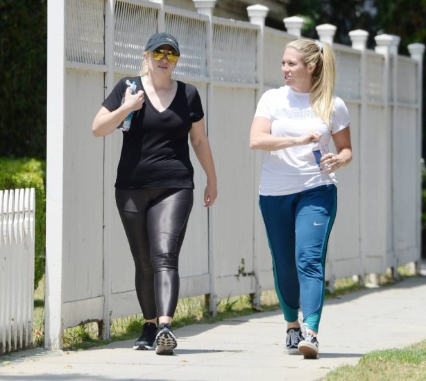Rebel Wilson - Is spotted with Meredith Richardson in West Hollywood