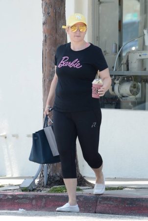 Rebel Wilson - Leaving her gym in Los Angeles