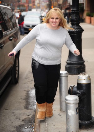 Rebel Wilson out and about in NYC