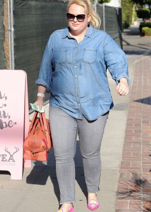 Rebel Wilson out in Beverly Hills