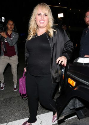 Rebel Wilson out in West Hollywood