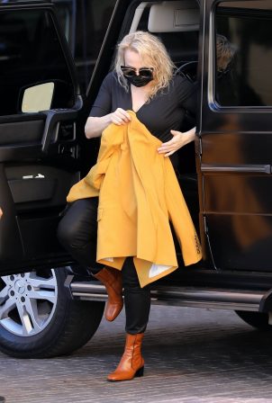 Rebel Wilson - Seen at The Maybourne Hotel on her 41st Birthday in Beverly Hills