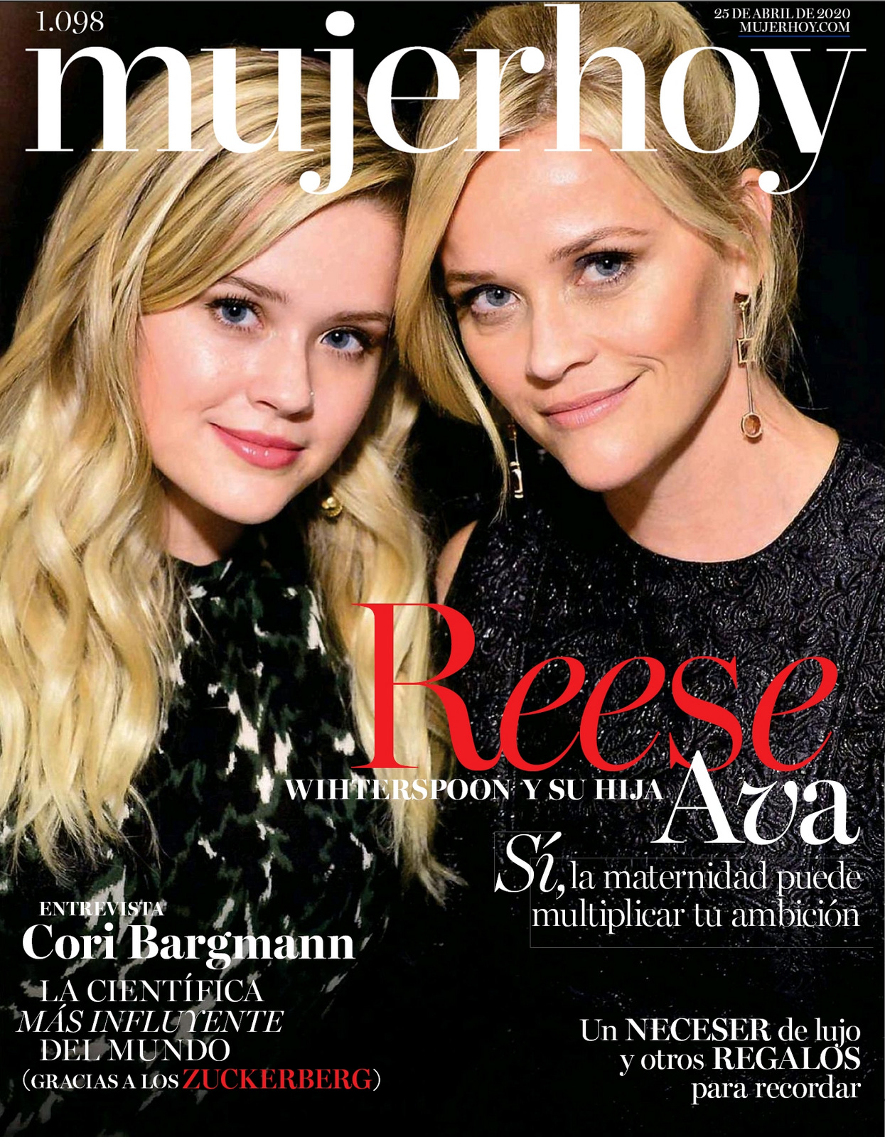Reese Witherspoon And Ava Elizabeth Phillippe â€“ Mujer Hoy Magazine (April 2020)