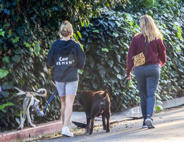 Reese Witherspoon and Ava Elizabeth Phillippe - Walk their dogs in Brentwood