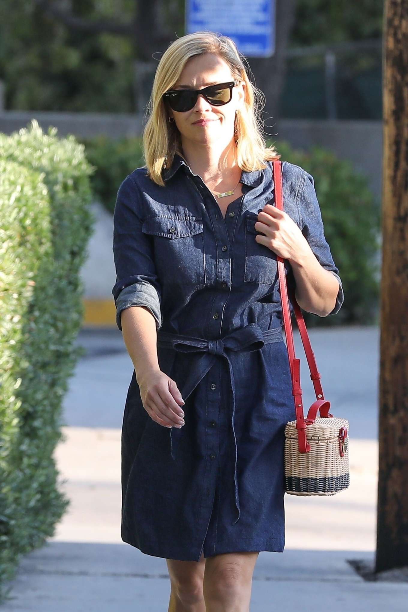 Reese Witherspoon â€“ arrives at her office in Brentwood