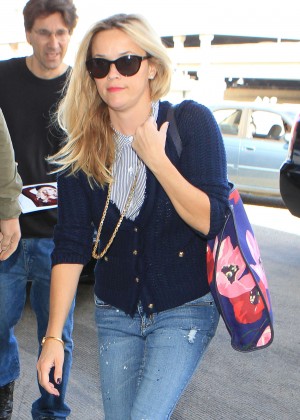 Reese Witherspoon at LA International Airport