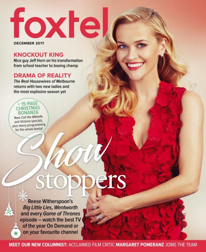 Reese Witherspoon - Foxtel Magazine (December 2017)