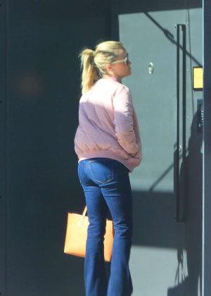 Reese Witherspoon in Jeans out in Beverly Hills