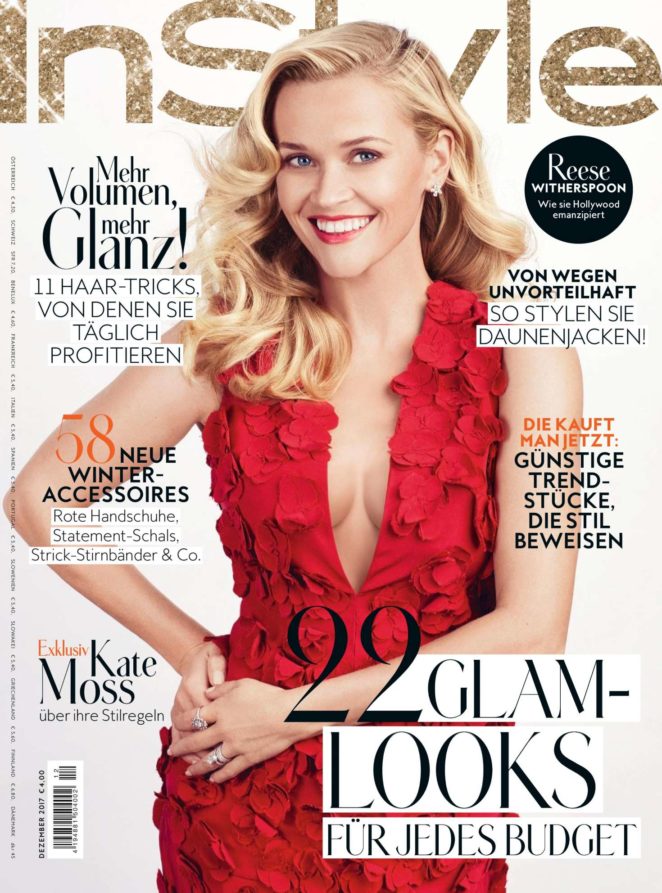 Reese Witherspoon - InStyle Germany Magazine (December 2017)