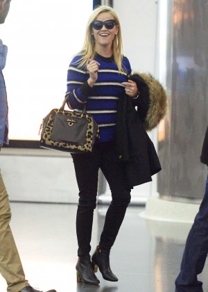 Reese Witherspoon - JFK Airport in New York City