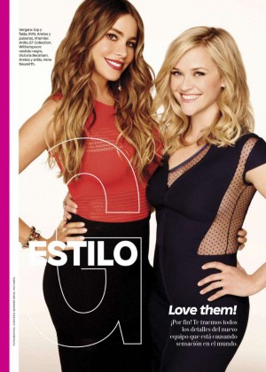 Reese Witherspoon & Sofía Vergara - Glamour Magazine (June 2015)