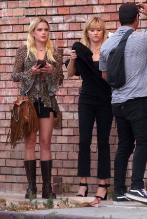 Reese Witherspoon - With Ava Elizabeth Phillippe attending her son Deacon's sold-out show in LA
